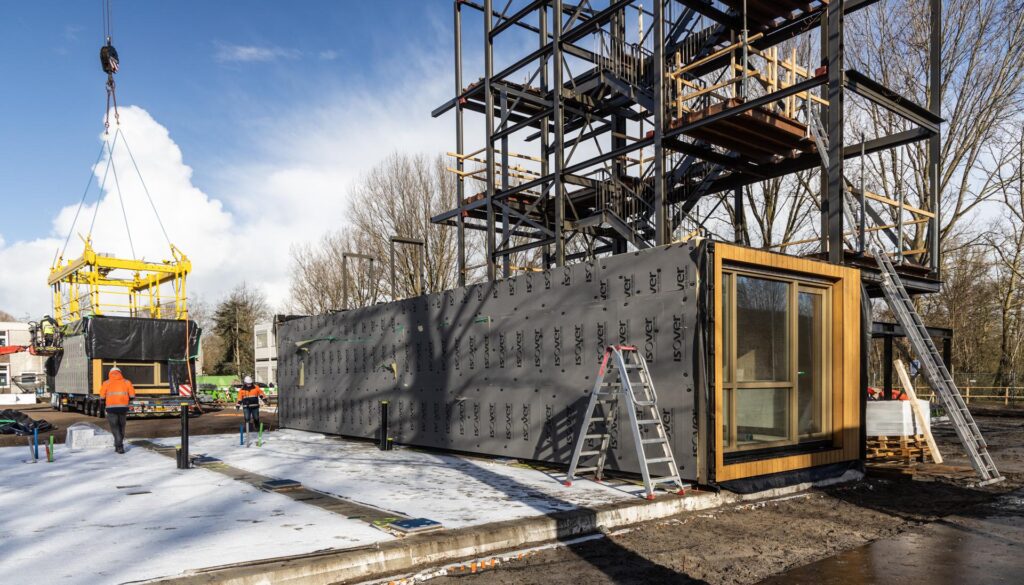 Lees meer over het artikel Eerste houtbouw appartementen M’DAM geplaatst