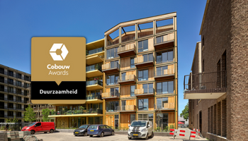 Lees meer over het artikel Project Timber House genomineerd voor de Cobouw Duurzaamheid Award 2022